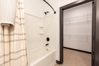 Matte black hardware & fixtures